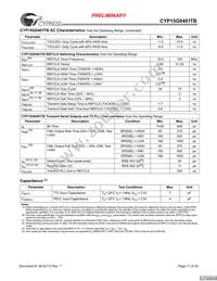 CYP15G0401TB-BGXC Datasheet Page 17