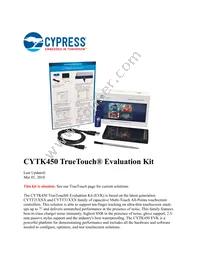 CYTK450 Datasheet Cover