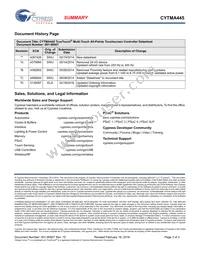 CYTMA445-48LQI36ZZAT Datasheet Page 3