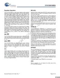 CYV15G0100EQ-SXC Datasheet Page 4