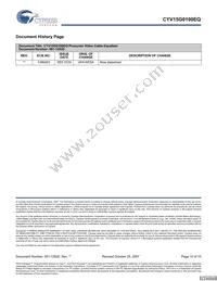 CYV15G0100EQ-SXC Datasheet Page 10