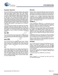 CYV15G0101EQ-SXC Datasheet Page 4