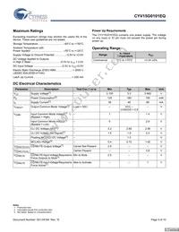 CYV15G0101EQ-SXC Datasheet Page 5