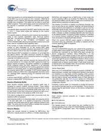 CYV15G0404DXB-BGC Datasheet Page 18