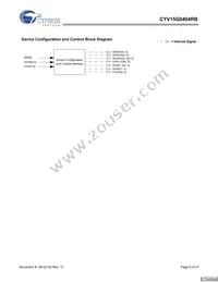 CYV15G0404RB-BGC Datasheet Page 5