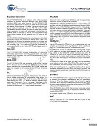 CYV270M0101EQ-SXC Datasheet Page 4