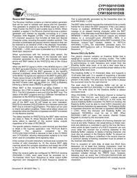 CYW15G0101DXB-BBXI Datasheet Page 18