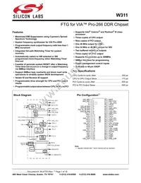 CYW311OXCT Datasheet Cover