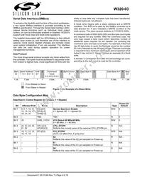 CYW320OXC-3T Datasheet Page 4