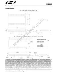 CYW320OXC-3T Datasheet Page 16