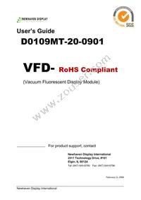 D0109MT-20-0901 Datasheet Cover