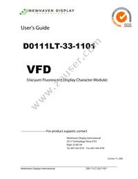 D0111LT-33-1101 Datasheet Cover