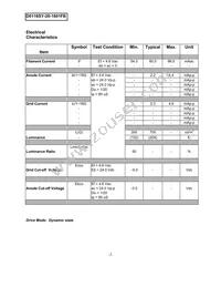 D0116SY-20-1601FB Datasheet Page 3