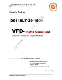 D0119LT-29-1901 Datasheet Cover