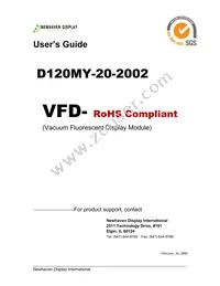 D0120MY-20-2002 Datasheet Cover