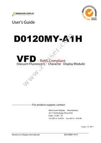 D0120MY-A1H Datasheet Cover