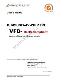 D0420SD-42-2001FN Datasheet Cover