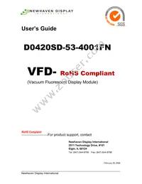 D0420SD-53-4001FN Datasheet Cover