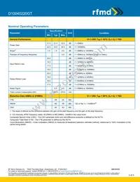 D10040220GT Datasheet Page 2