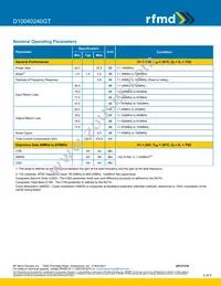 D10040240GT Datasheet Page 2