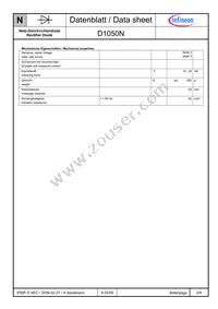 D1050N16TXPSA1 Datasheet Page 2