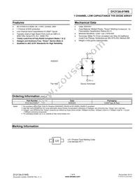 D1213A-01WS-7 Datasheet Cover