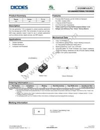 D12V0M1U2LP3-7 Datasheet Cover