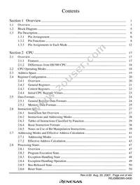 D13008VFBL25V Datasheet Page 19