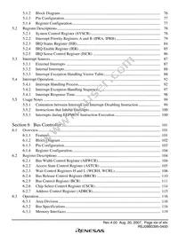 D13008VFBL25V Datasheet Page 21