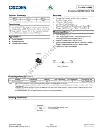 D14V0H1U2WS-7 Datasheet Cover