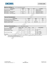 D14V0S1U2WS-7 Datasheet Page 2