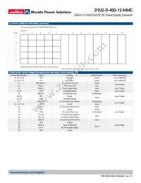 D1U2-D-400-12-HA4C Datasheet Page 4