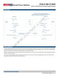 D1U2-D-400-12-HA4C Datasheet Page 5