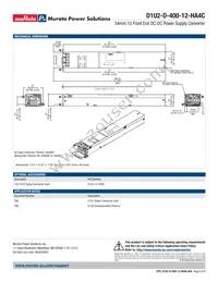 D1U2-D-400-12-HA4C Datasheet Page 6