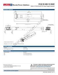 D1U2-W-400-12-HA4C Datasheet Page 6