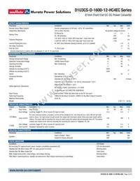 D1U3CS-D-1600-12-HC4EC Datasheet Page 2