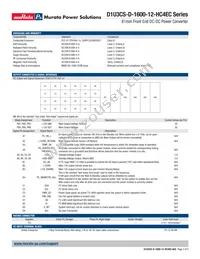 D1U3CS-D-1600-12-HC4EC Datasheet Page 3