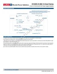 D1U3CS-D-850-12-HC4C Datasheet Page 4