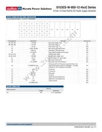 D1U3CS-W-850-12-HC4C Datasheet Page 4