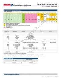 D1U4CS-D-2100-54-HA3DC Datasheet Page 4