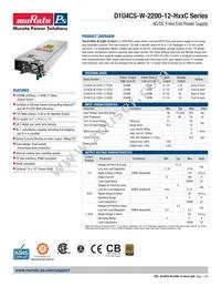 D1U4CS-W-2200-12-HC4C Datasheet Cover