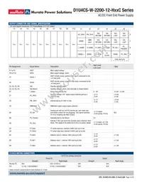 D1U4CS-W-2200-12-HC4C Datasheet Page 4