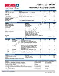 D1U54-D-1200-12-HA3PC Datasheet Page 2