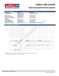 D1U54-D-1200-12-HA3PC Datasheet Page 3