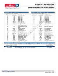 D1U54-D-1200-12-HA3PC Datasheet Page 4