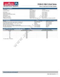 D1U54-D-1500-12-HC4C Datasheet Page 3