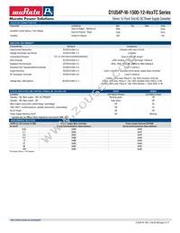 D1U54P-W-1500-12-HC4TC Datasheet Page 3