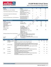 D1U54P-W-450-12-HB3C Datasheet Page 2