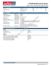 D1U54P-W-450-12-HB3C Datasheet Page 3