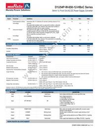 D1U54P-W-650-12-HB3C Datasheet Page 3